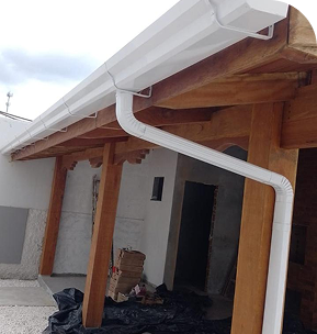 Calhas e rufos 
sob medida